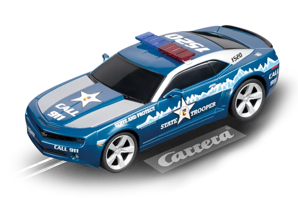 carrera-rc-chevrolet-camaro-state-trooper-digital-132-slotcar-1-32-mit-blaulicht image 1