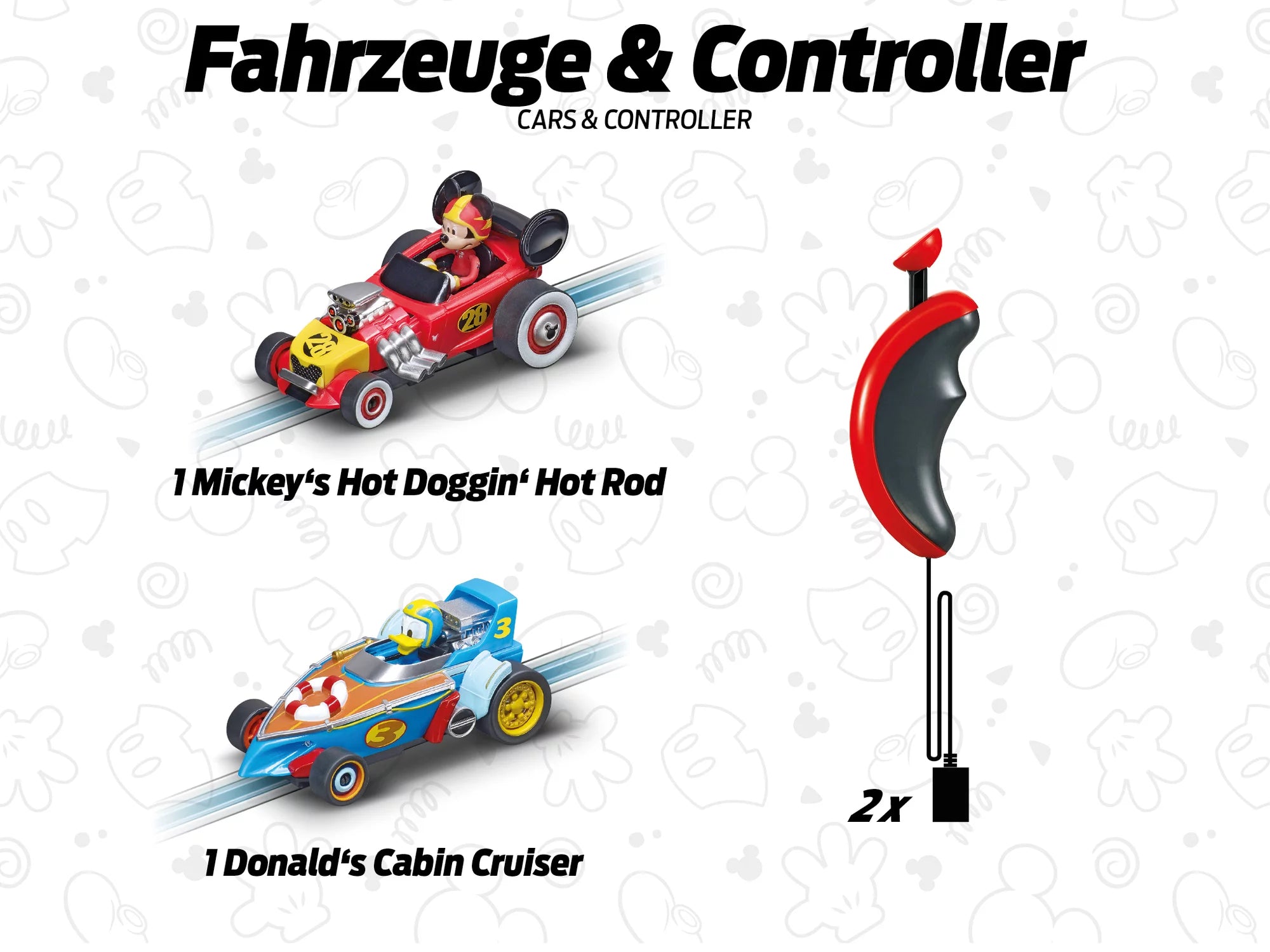 carrera-rc-carrera-first-mickey-s-fun-race-slotcar-bahnset-2-4-m image 6