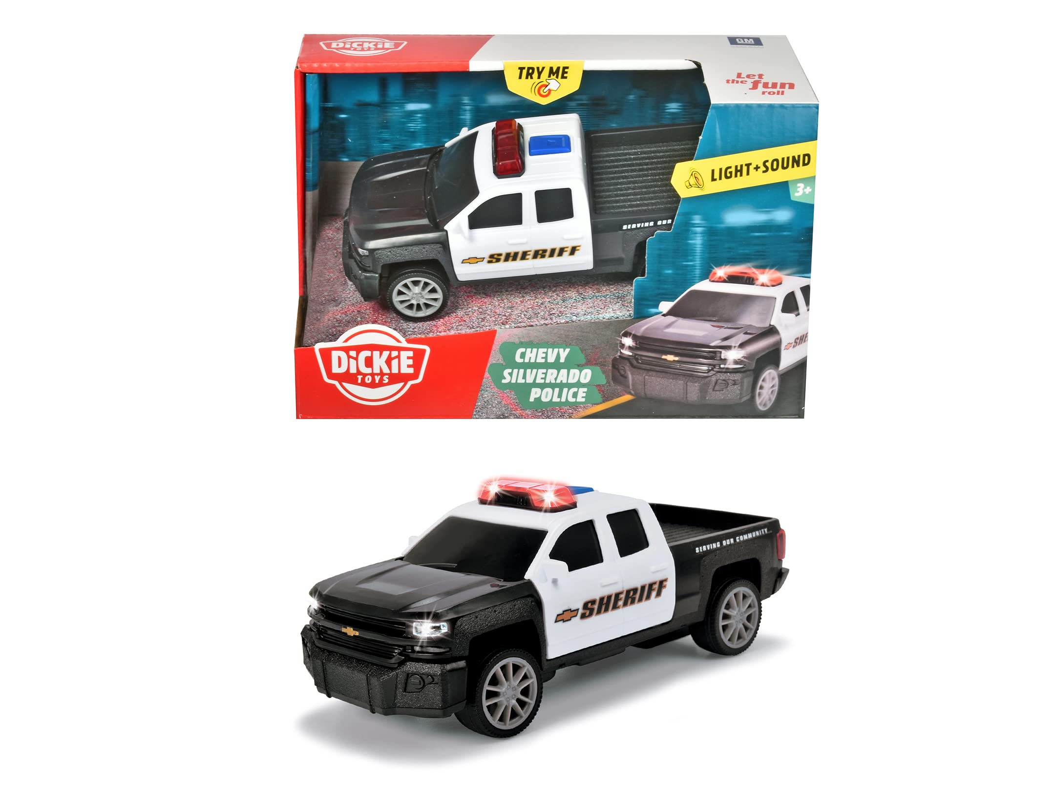 dickie-toys-chevy-silverado-police-polizei-pickup-spielzeugauto image 5