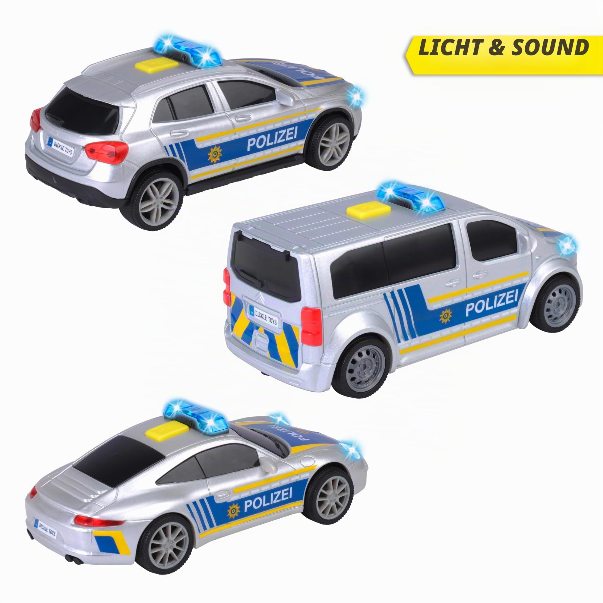dickie-toys-police-unit-polizeiauto-1-32-15-cm-mit-licht-sound image 2