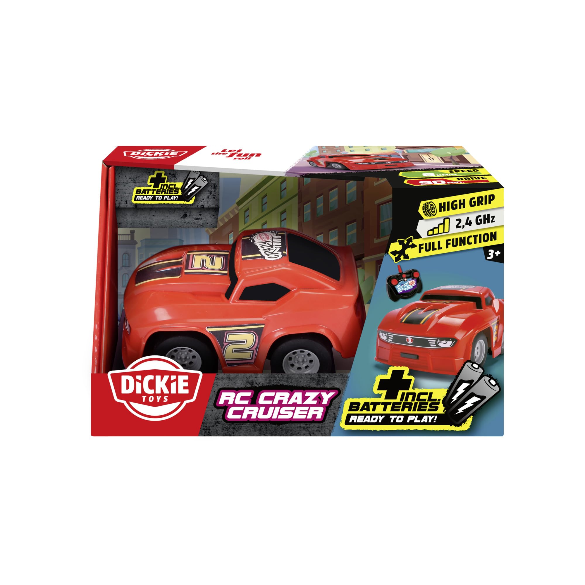 dickie-toys-rc-crazy-cruiser-rennauto-12-cm-1-32 image 7