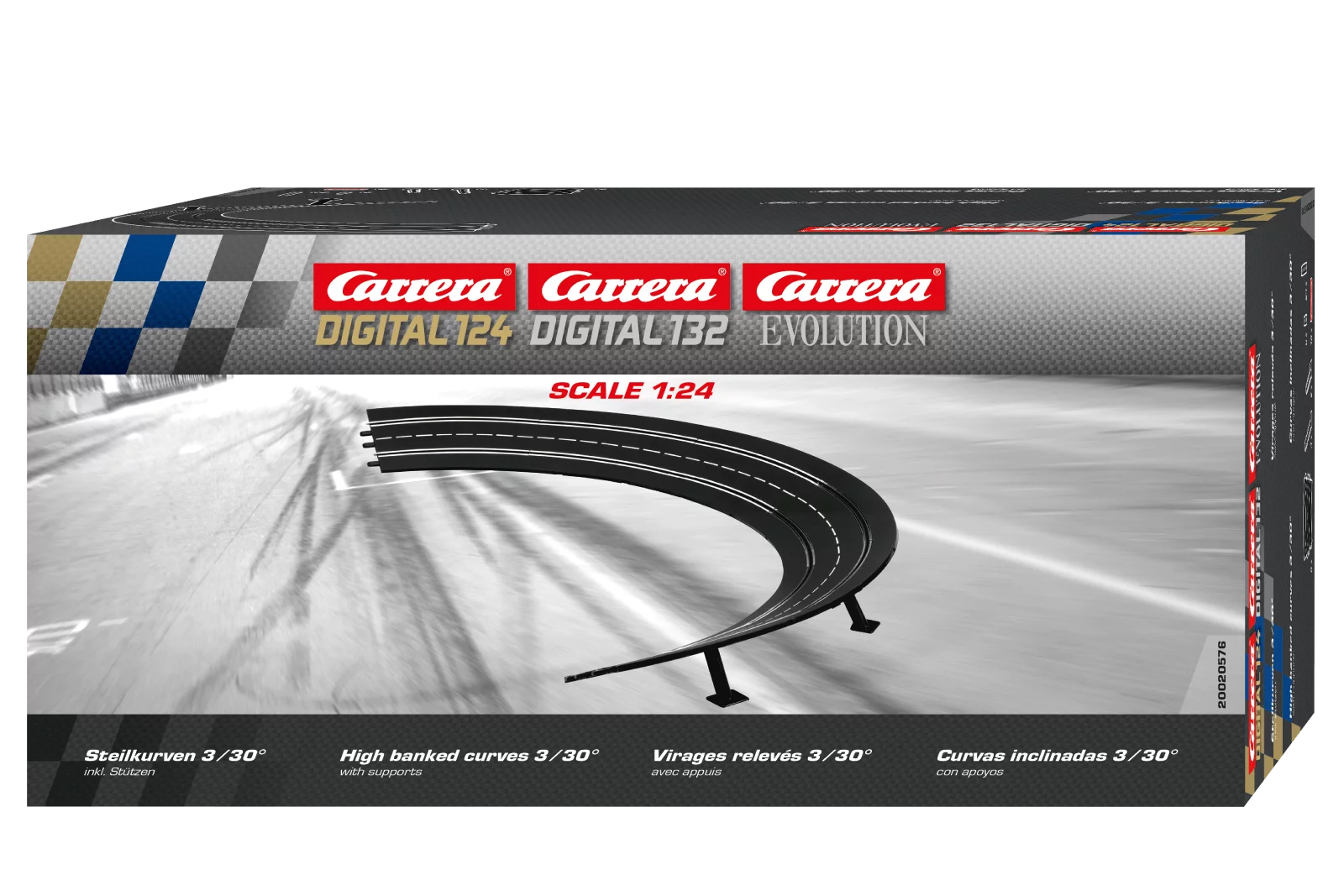 carrera-rc-high-banked-curve-3-30-6-teilig-steilkurve-1-24-erweiterung image 2