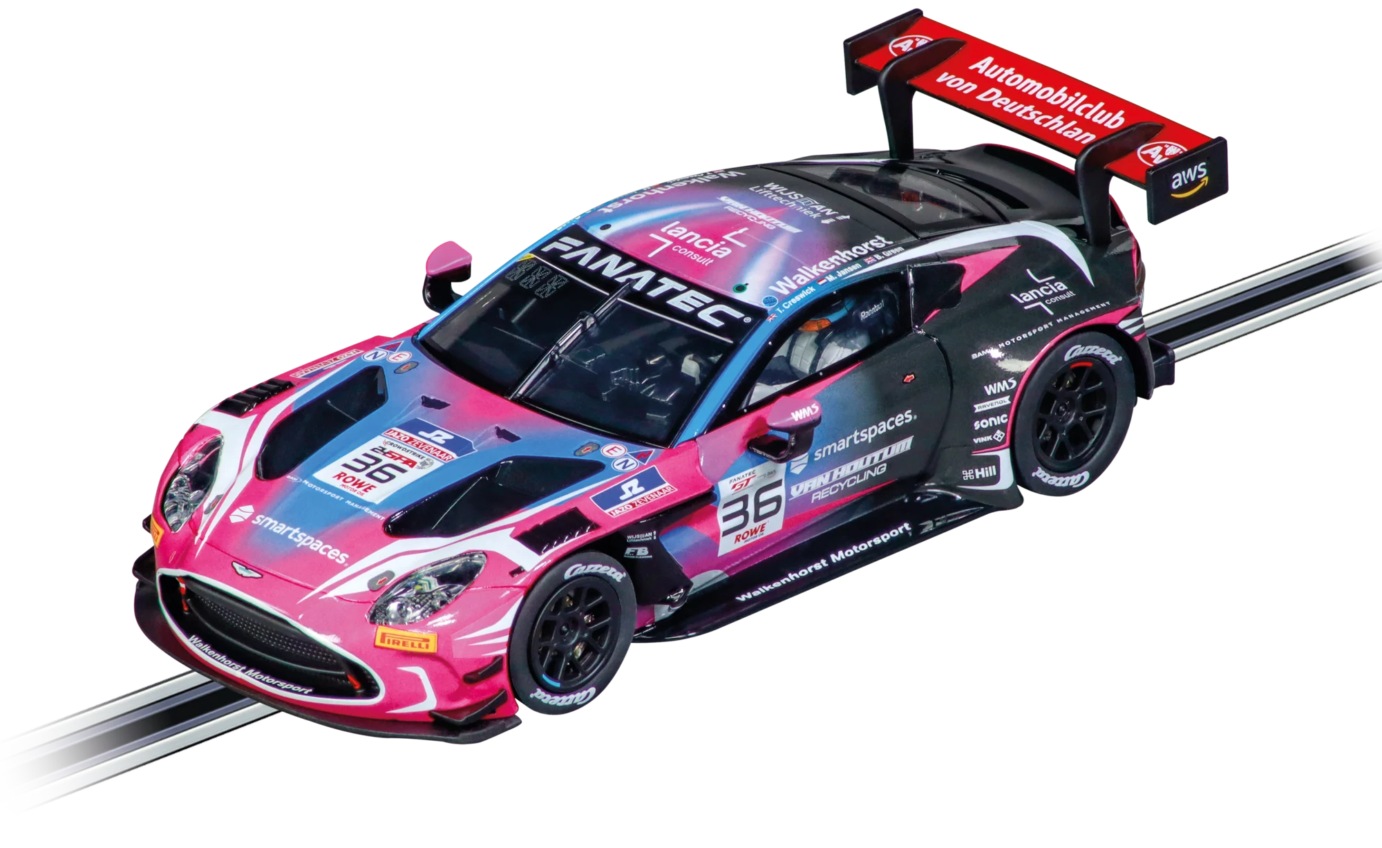 carrera-aston-martin-vantage-amr-gt3-evo-no-36-slotcar-digital-132 image 1