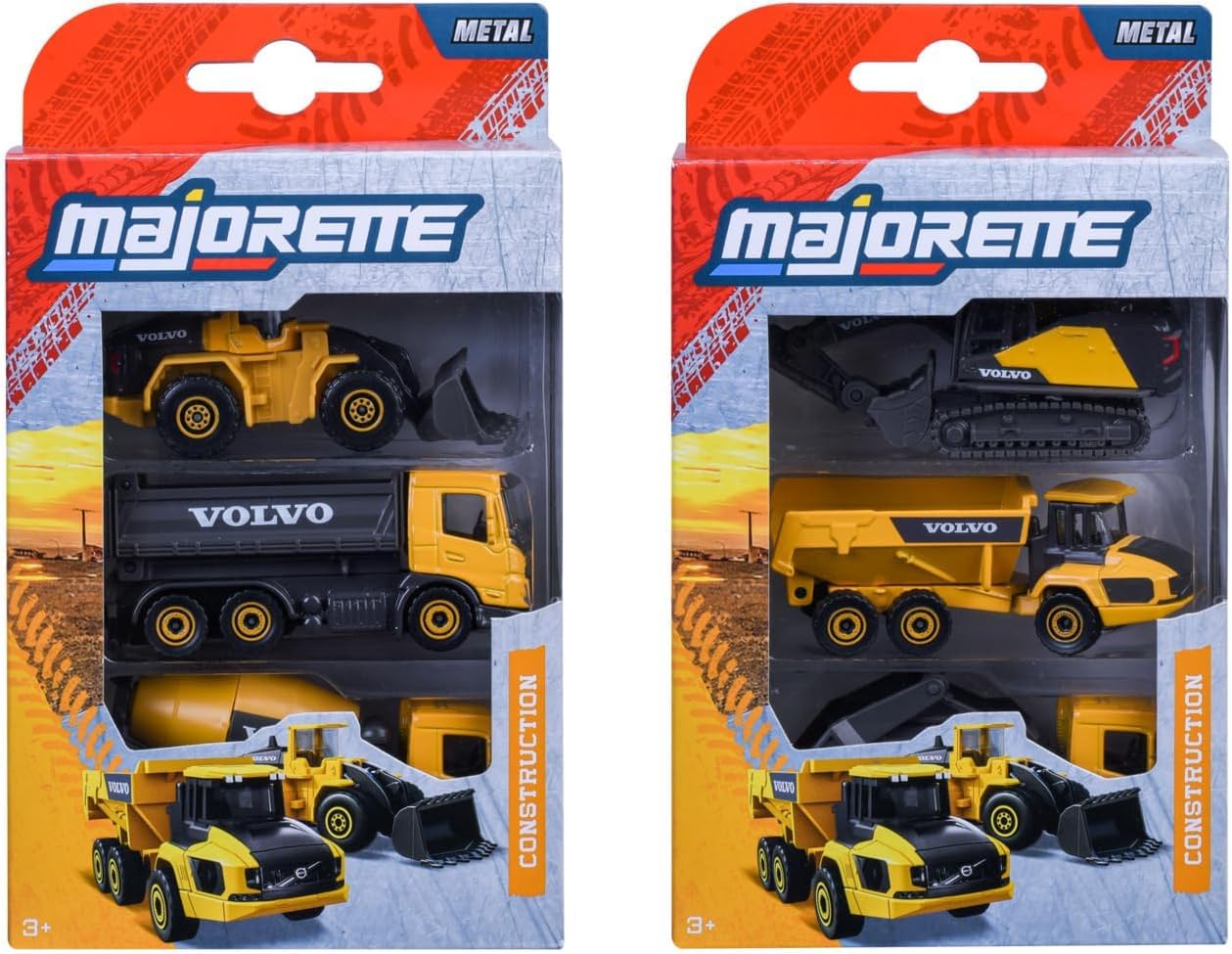 majorette-volvo-construction-3er-set-baufahrzeuge-7-5-cm-metall image 7