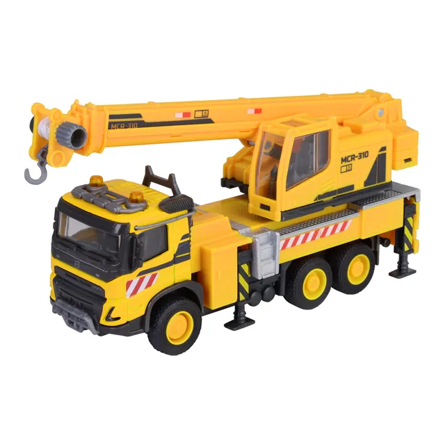 majorette-volvo-fh16-truck-mit-radlader-baustellen-set-35-cm image 1