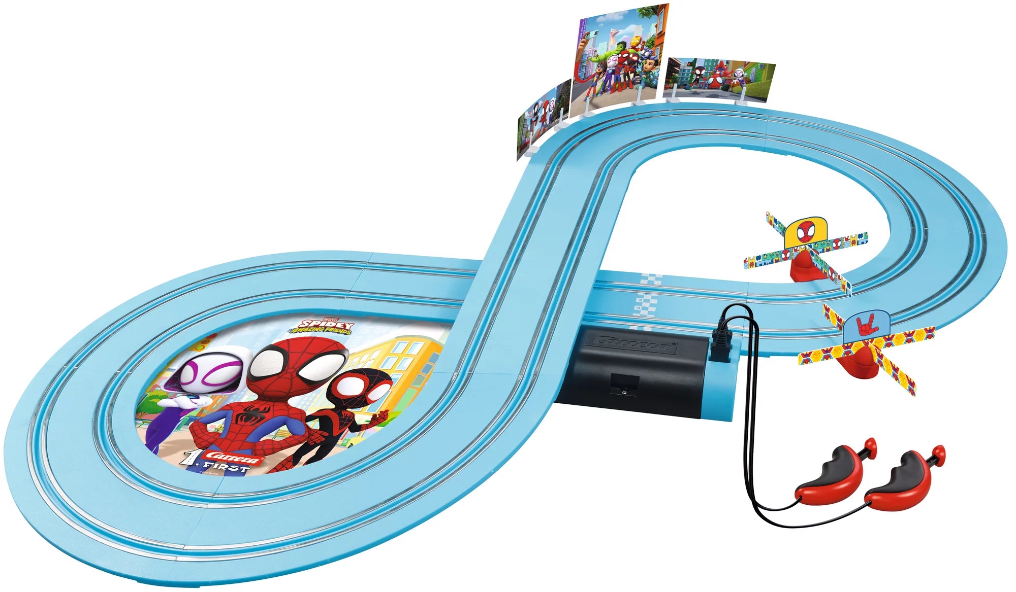 carrera-rc-spidey-it-s-spidey-time-first-rennbahn-set-2-4-m image 6