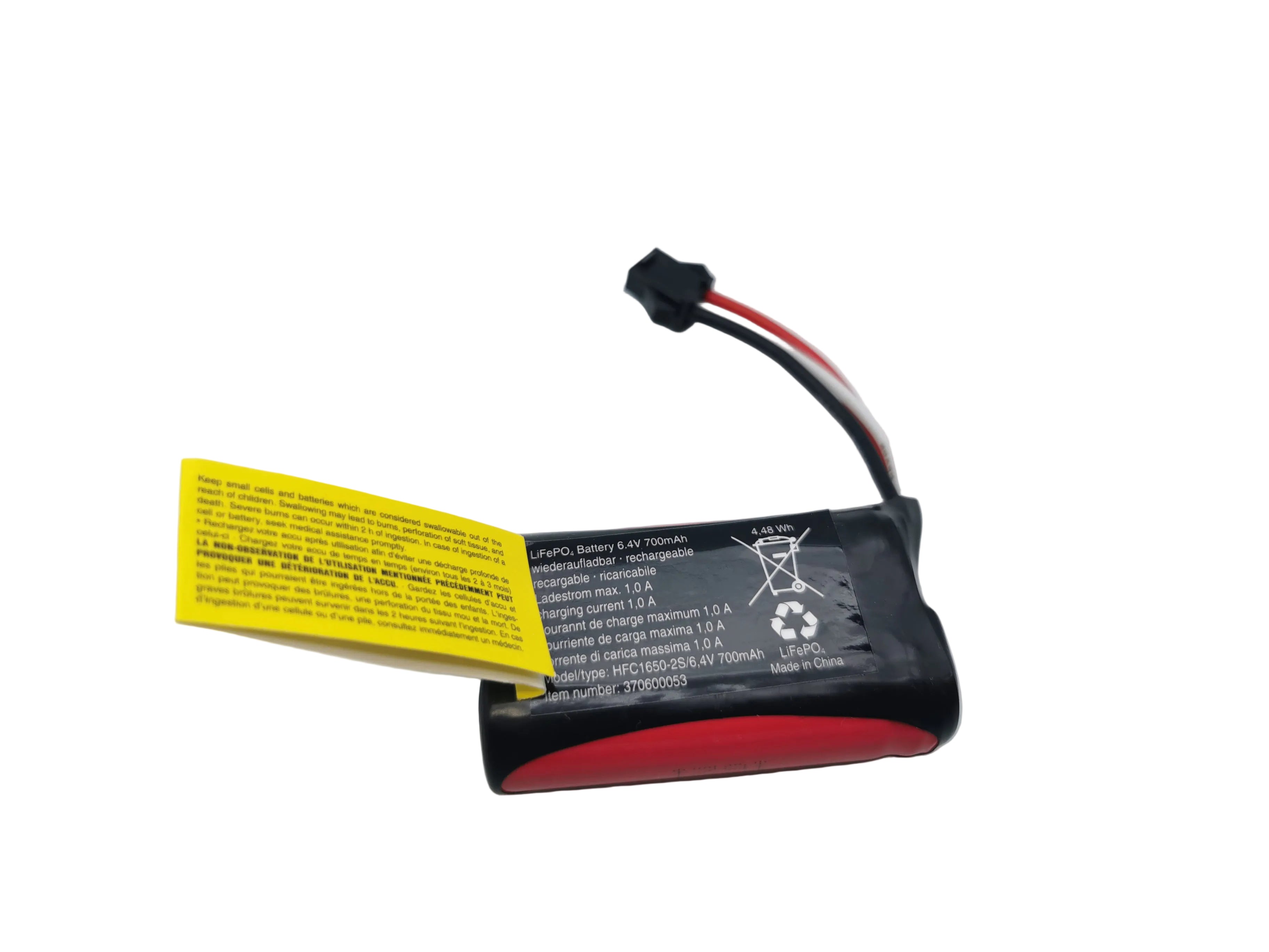 carrera-rc-lifepo4-akku-6-4v-700mah-7a-ersatzakku image 2