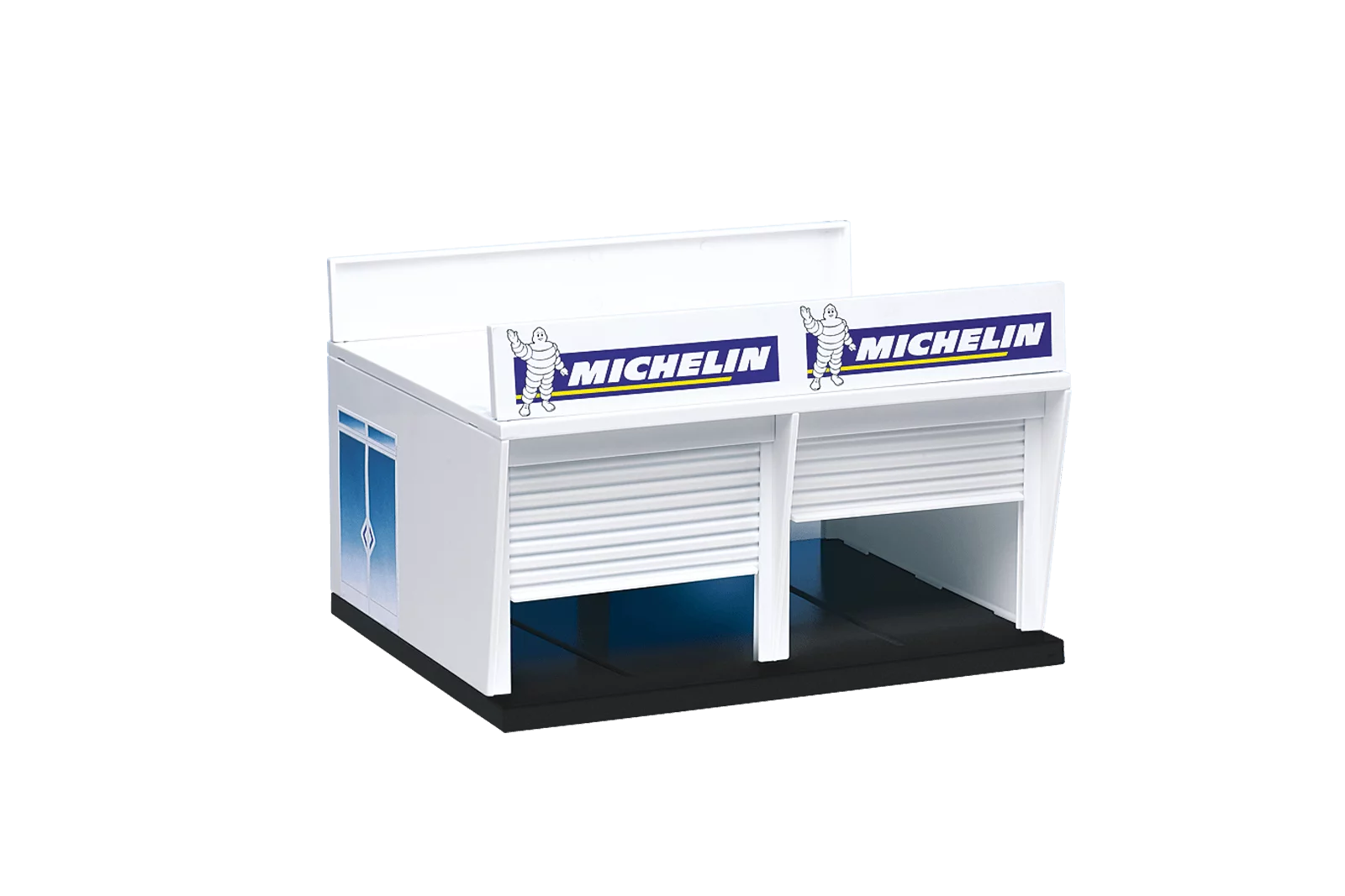 carrera-digital-132-boxengasse-pit-lane-doppelgarage-bausatz image 1