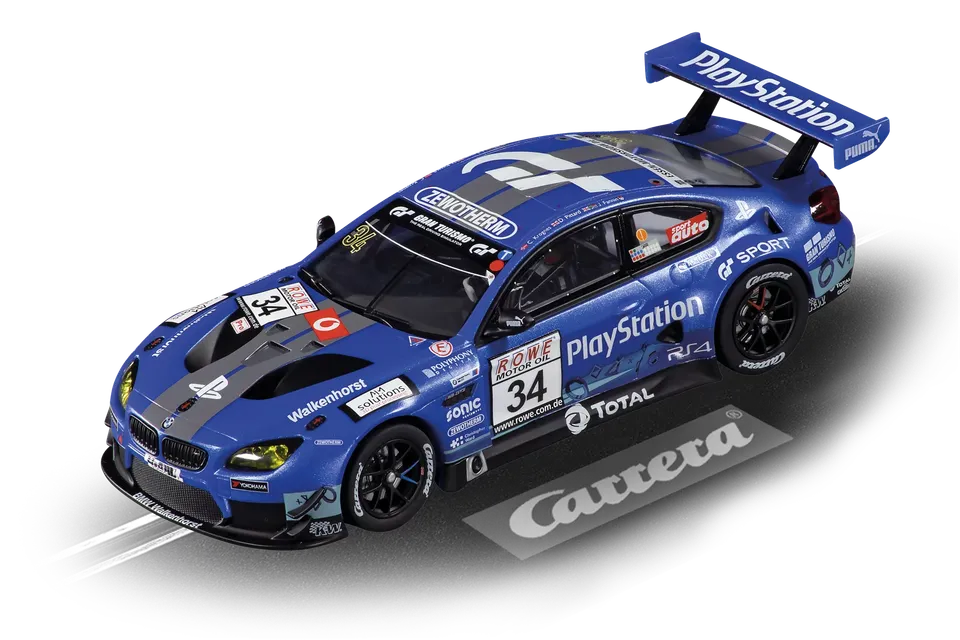 carrera-digital-132-bmw-m6-gt3-walkenhorst-no-34-slotcar-1-32 image 1