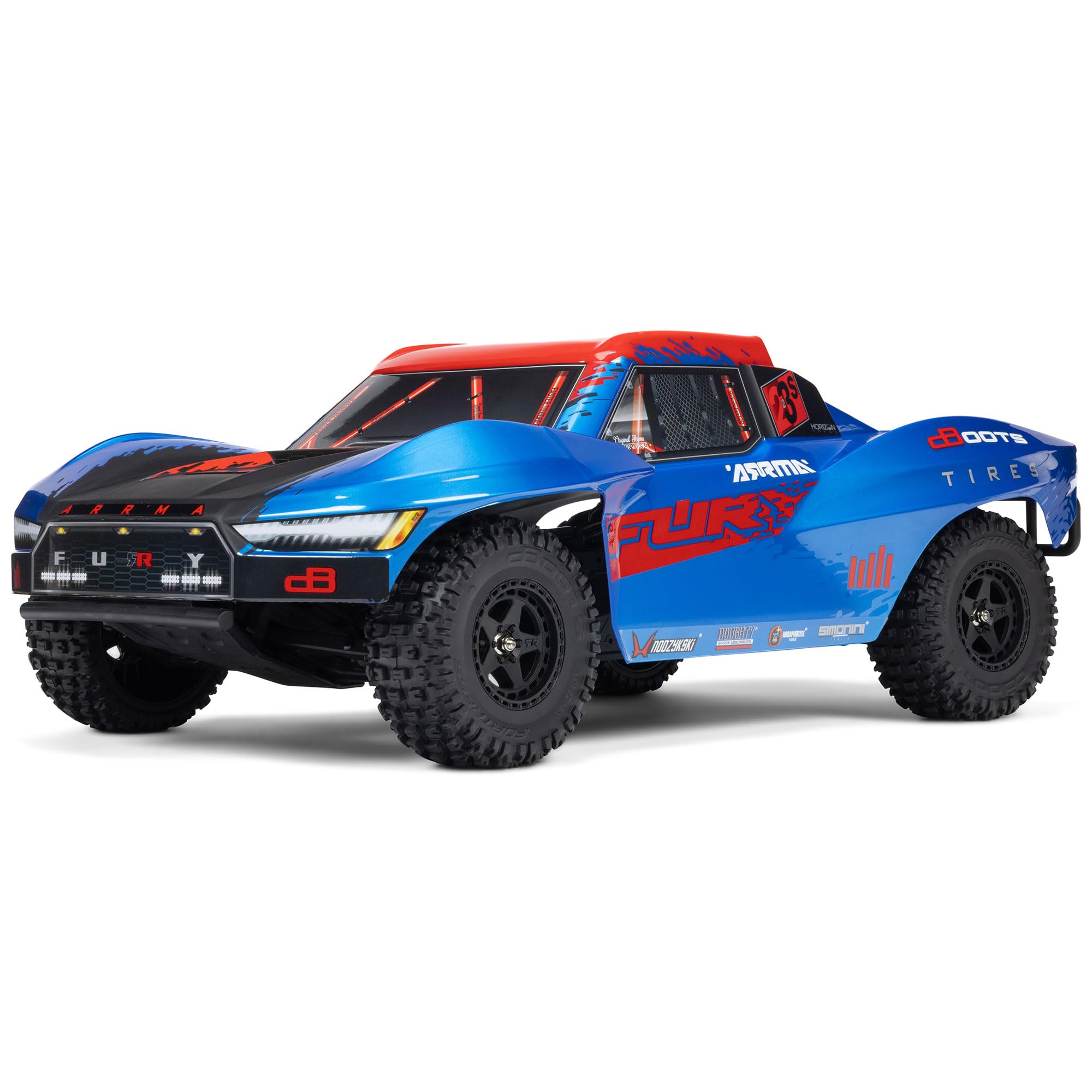 arrma-1-10-fury-223s-dsc-2wd-rtr-brushless-short-course-truck-blau image 1
