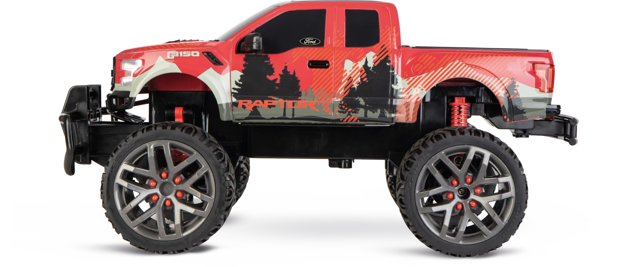 carrera-rc-2-4ghz-ford-f-150-raptor-39-5-cm-offroad-18-km-h-rot-schwarz image 7
