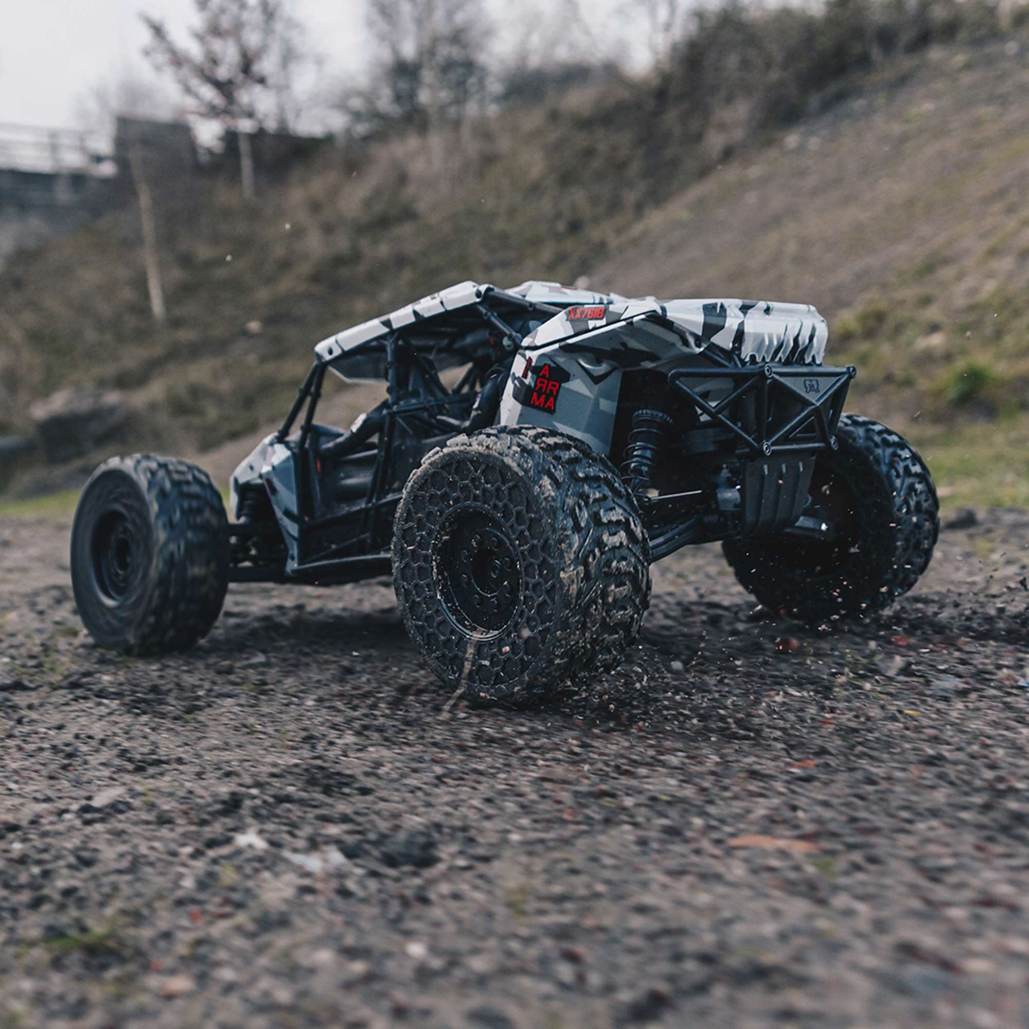 arrma-1-7-fireteam-6s-4wd-blx-speed-assault-vehicle-rtr-wei-schwarz image 3