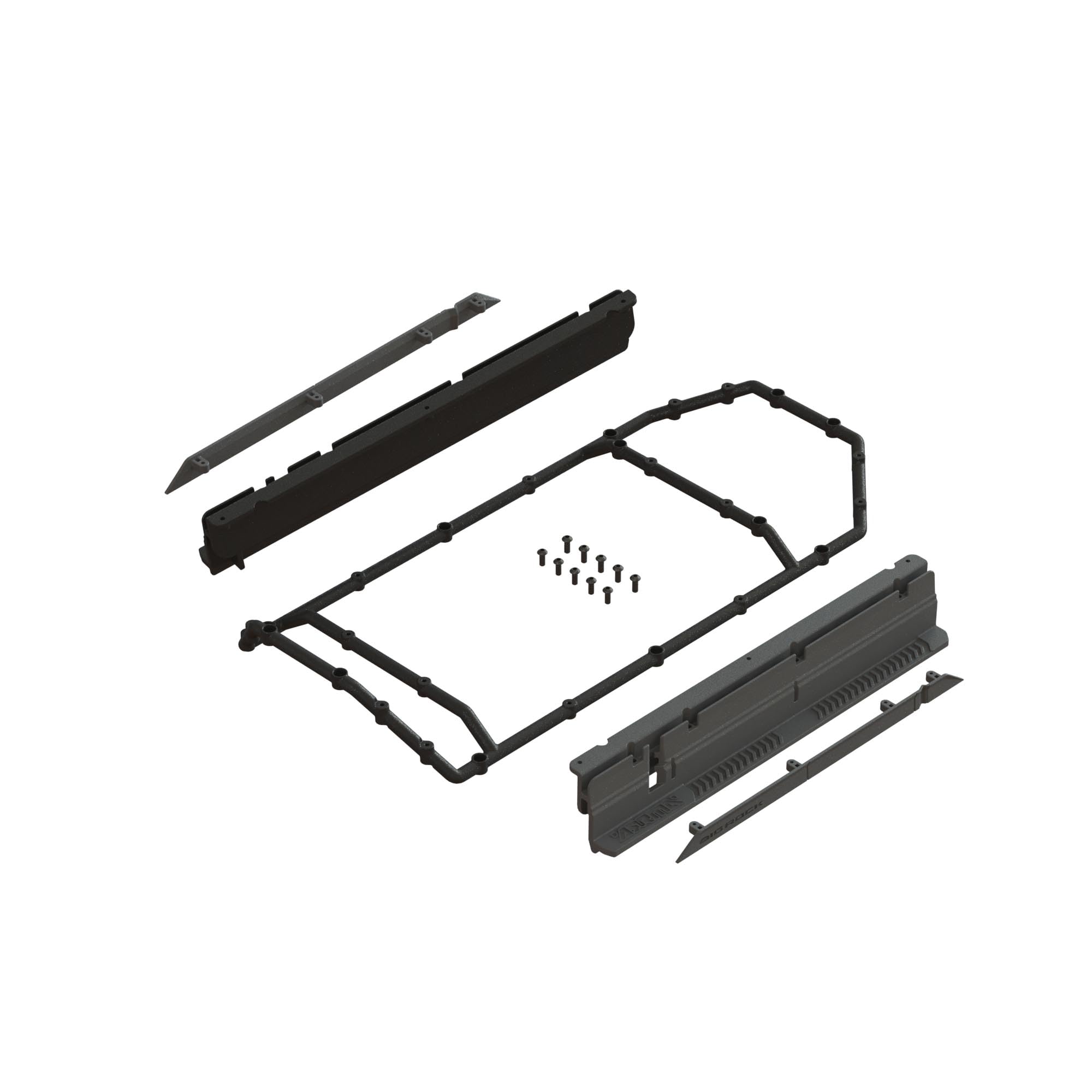 arrma-kraton-ara480060-side-skirt-und-support-frame-set image 1