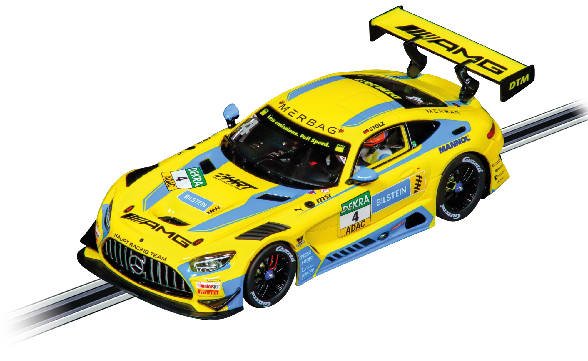 carrera-rc-mercedes-amg-gt3-evo-team-hrt-no-4-slotcar-1-32 image 1