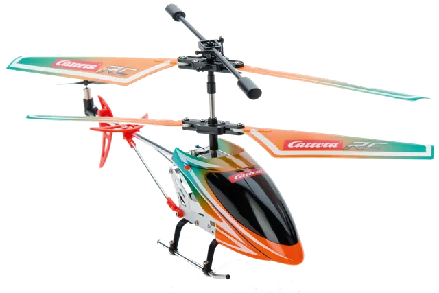 carrera-rc-orange-sply-ii-2-4-ghz-rc-helikopter-mit-auto-start-und-landefunktion image 1