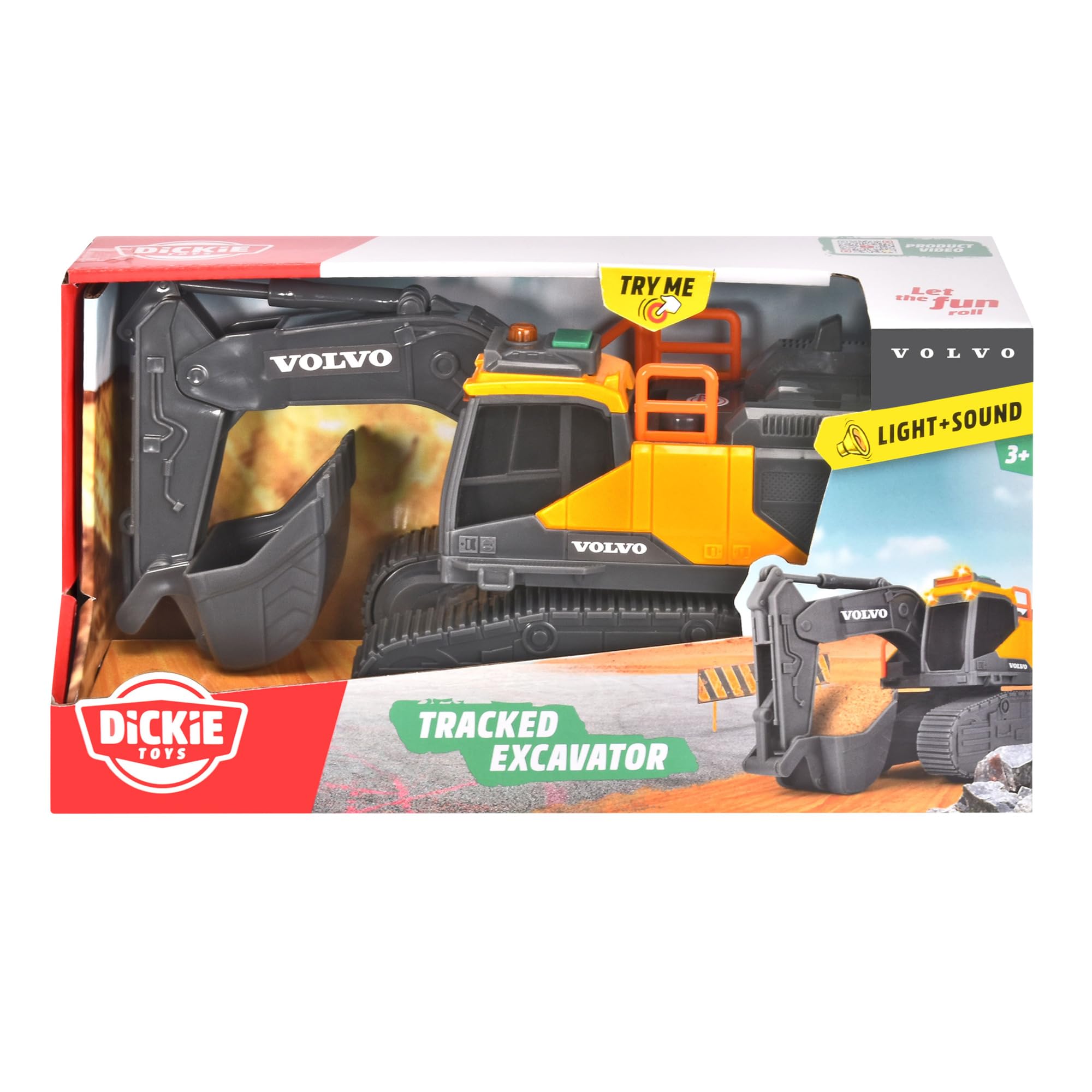 dickie-toys-volvo-kettenbagger-23-cm-spielzeugbagger-mit-licht-und-sound image 5