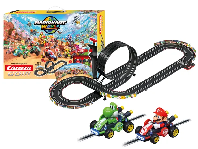 carrera-rc-mario-kart-world-rennbahn-set-1-43-mit-looping-4-9-m image 1