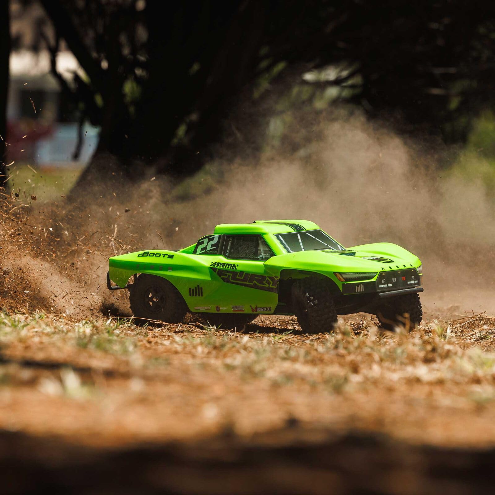 arrma-fury-mega-550-2wd-short-course-truck-1-10-rtr-gr-n-ara3221t1 image 5