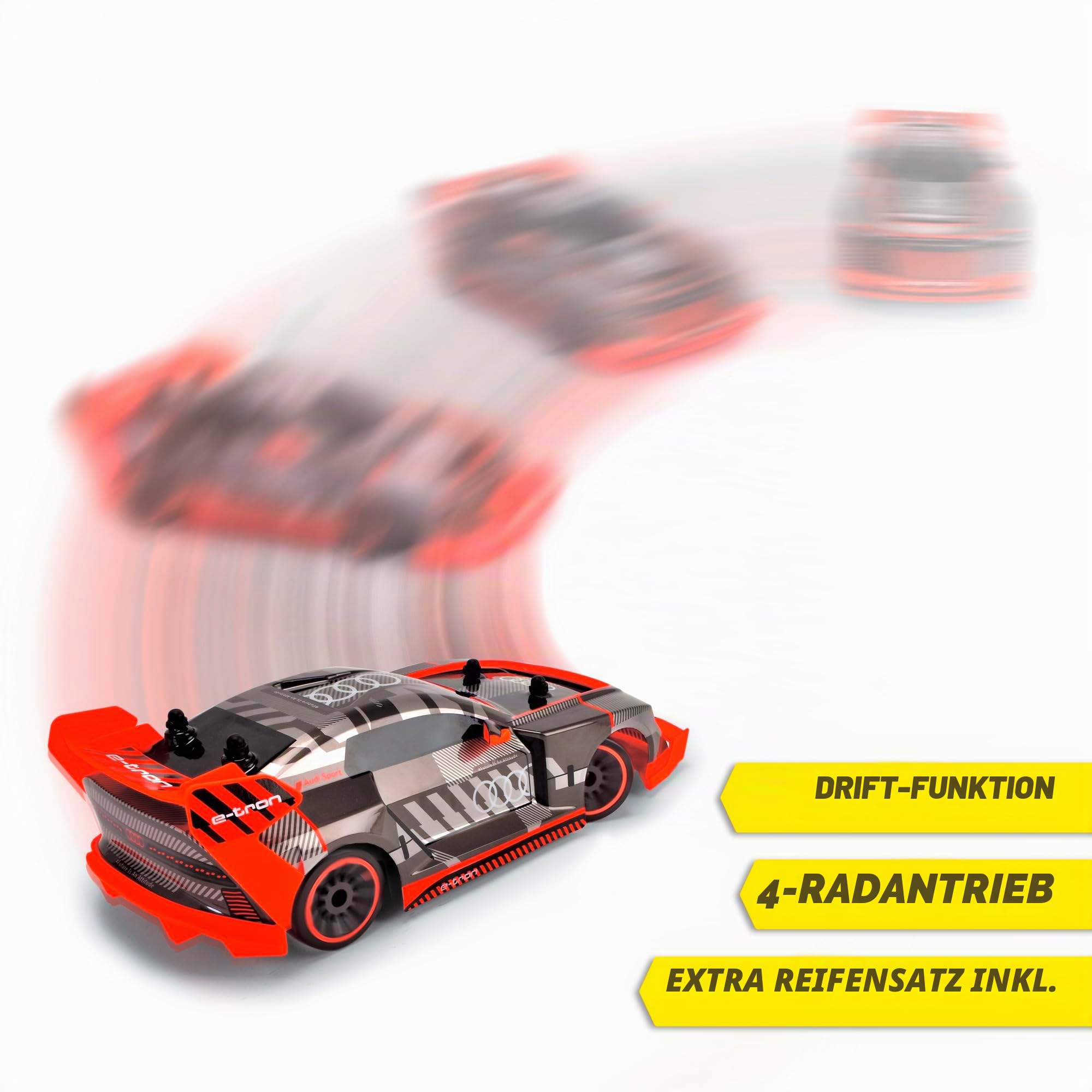 dickie-toys-rc-audi-s1-e-tron-quattro-drift-car-30cm-4wd-2-4ghz-ab-6-jahre image 4