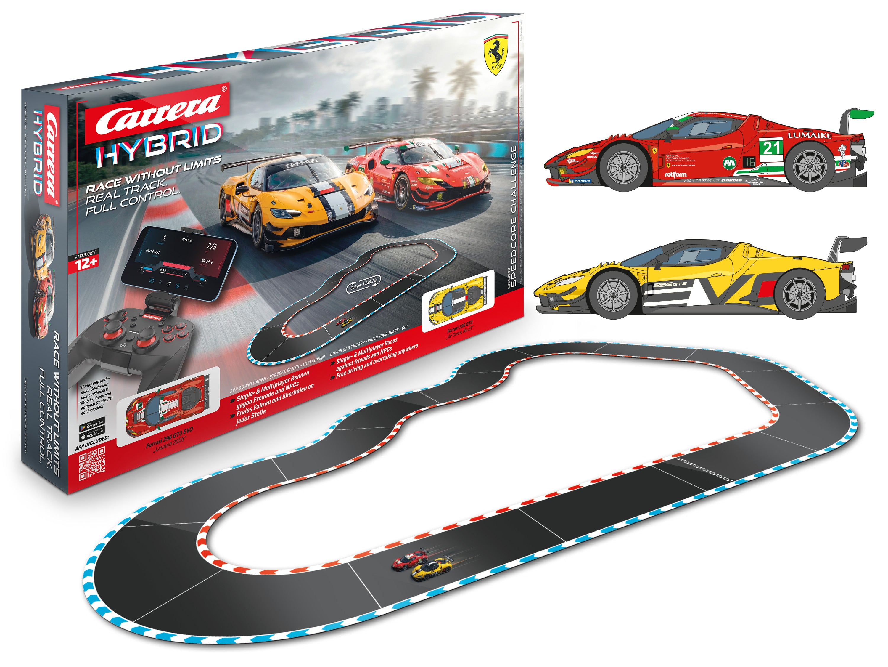 carrera-rc-speedcore-challenge-hybrid-slotcar-rennbahn-set image 1