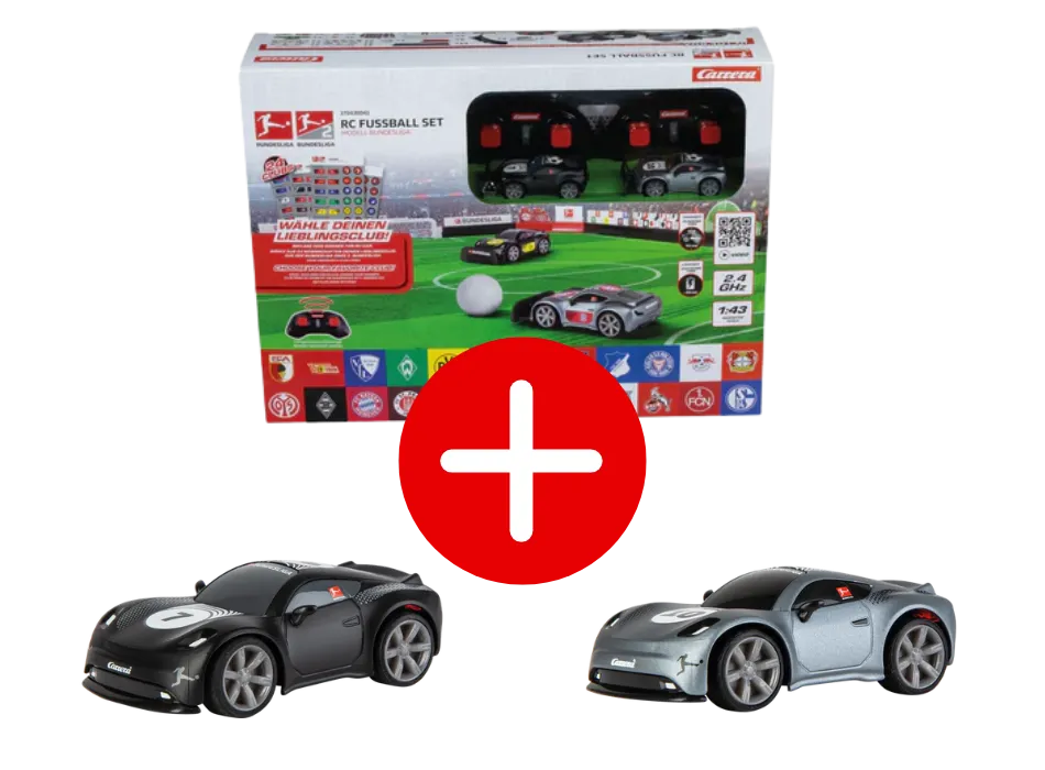 carrera-rc-bundesliga-racing-night-edition-rc-fu-ball-bundle-mit-soccer-set image 1