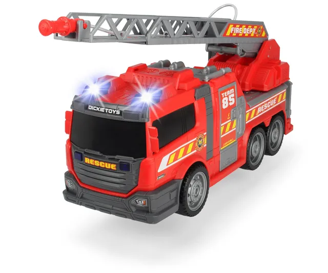dickie-toys-fire-fighter-feuerwehrauto-mit-wasserspritze-36-cm image 1