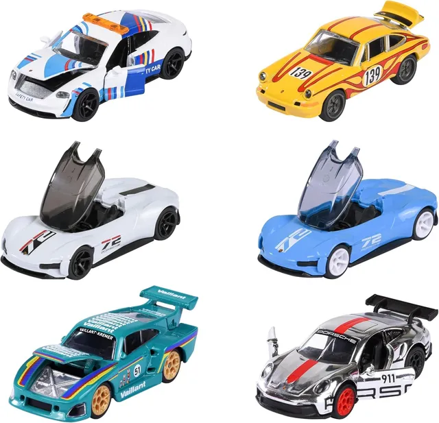 majorette-street-cars-5er-set-metallautos-7-5-cm image 1