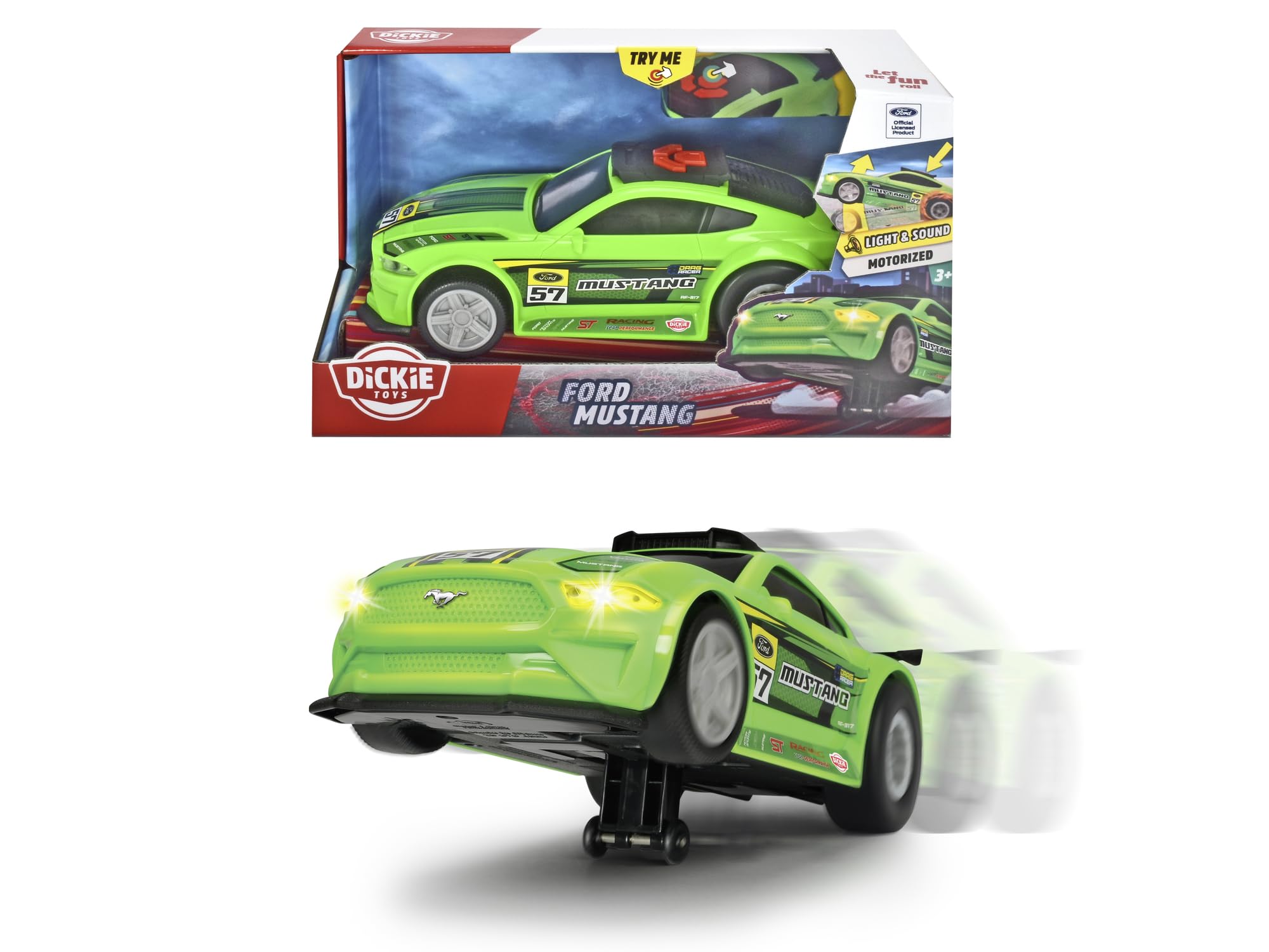dickie-toys-ford-mustang-wheelie-raiders-25cm-mit-licht-und-sound image 3