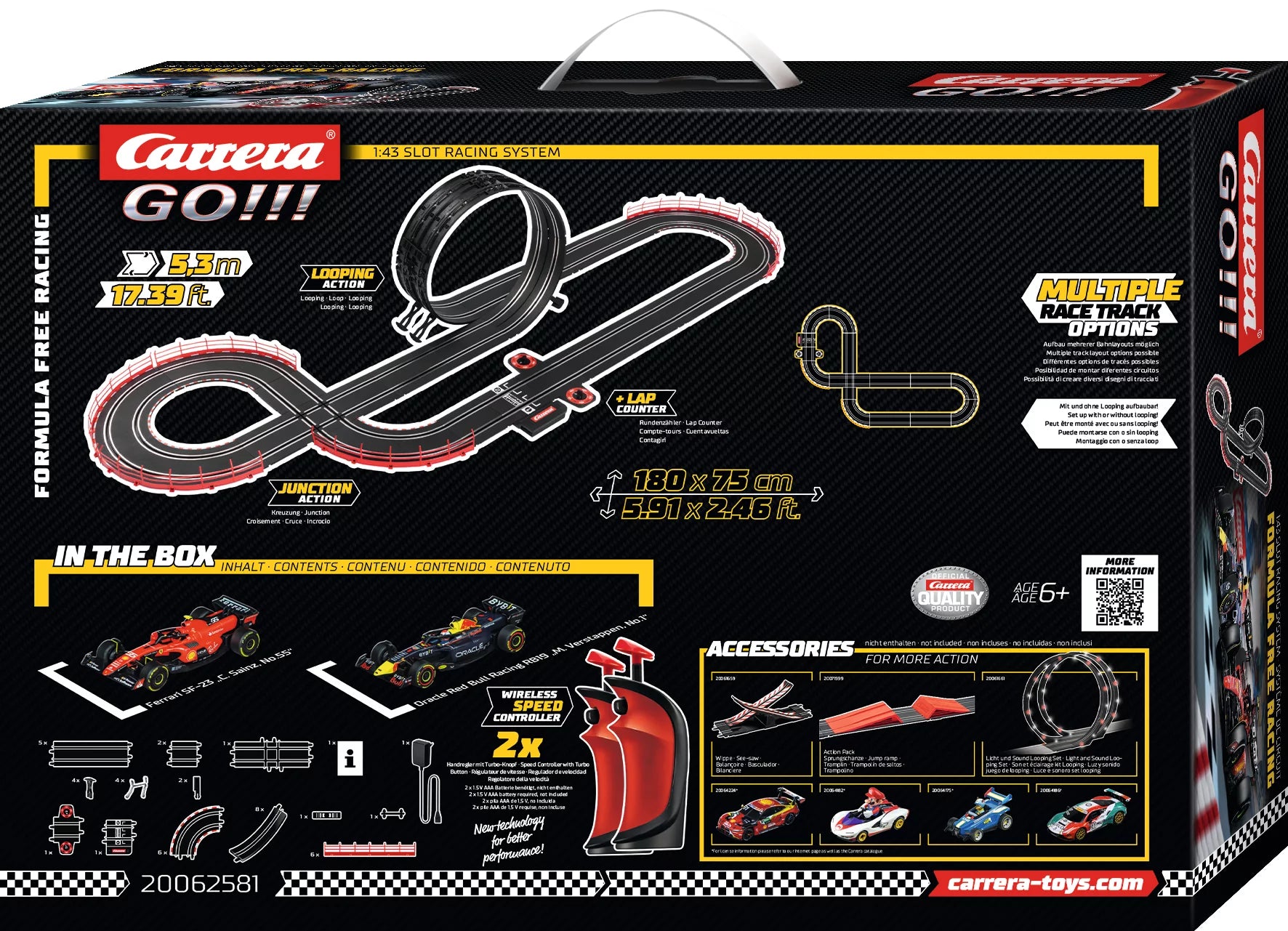 carrera-go-formula-free-racing-wireless-slotcar-set-5-3-m-mit-looping image 3