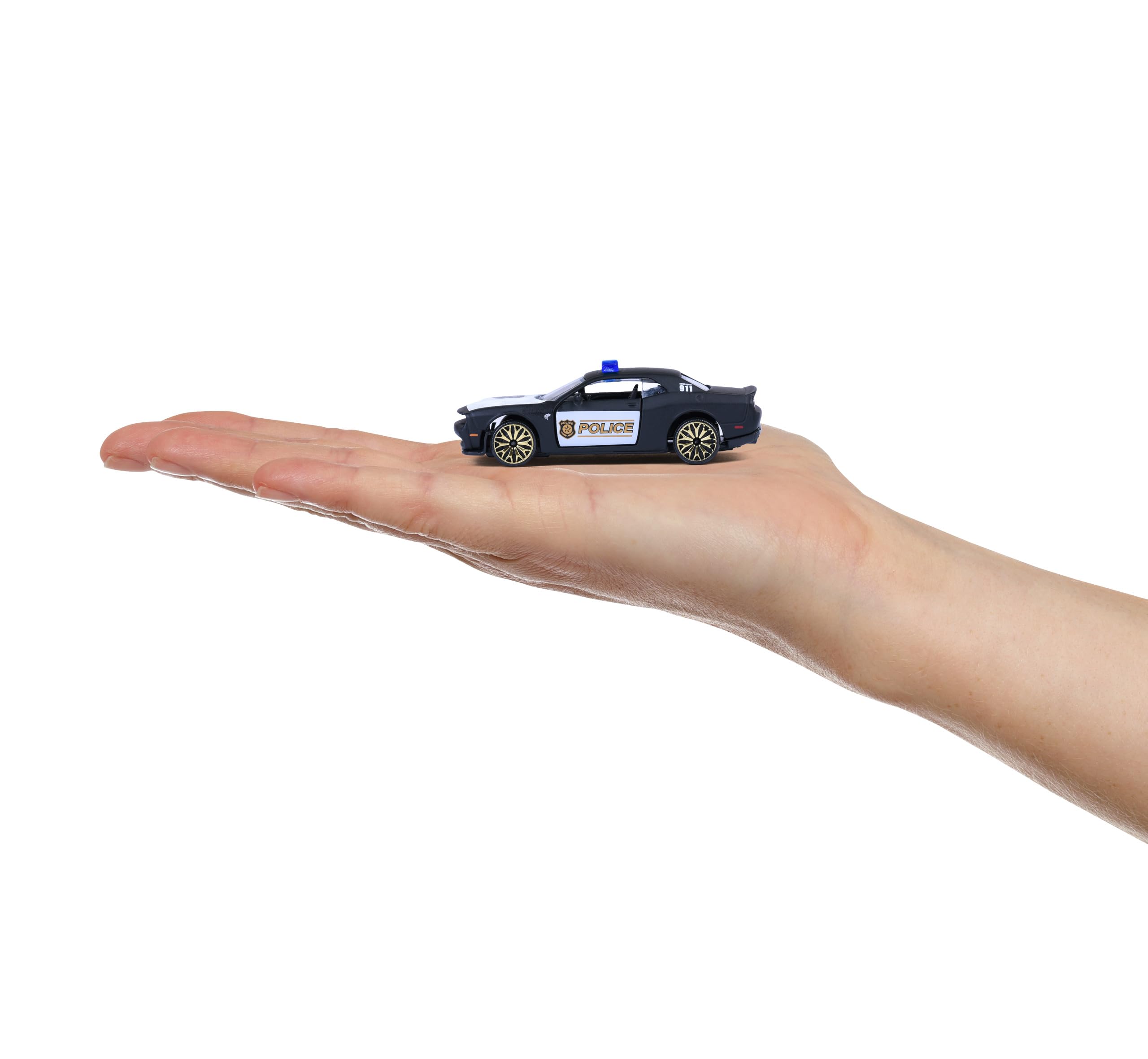 majorette-rescue-world-auto-set-5er-pack-polizei-7-5-cm-metall image 6