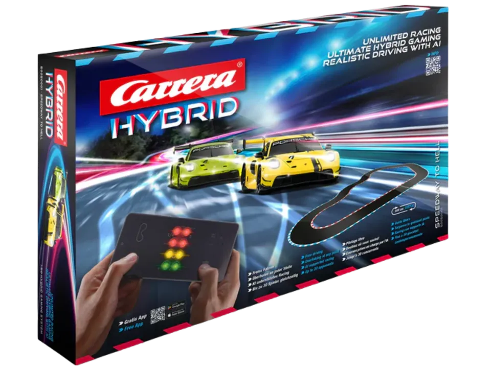 carrera-hybrid-speedway-to-hell-set-porsche-911-gt3-r image 1