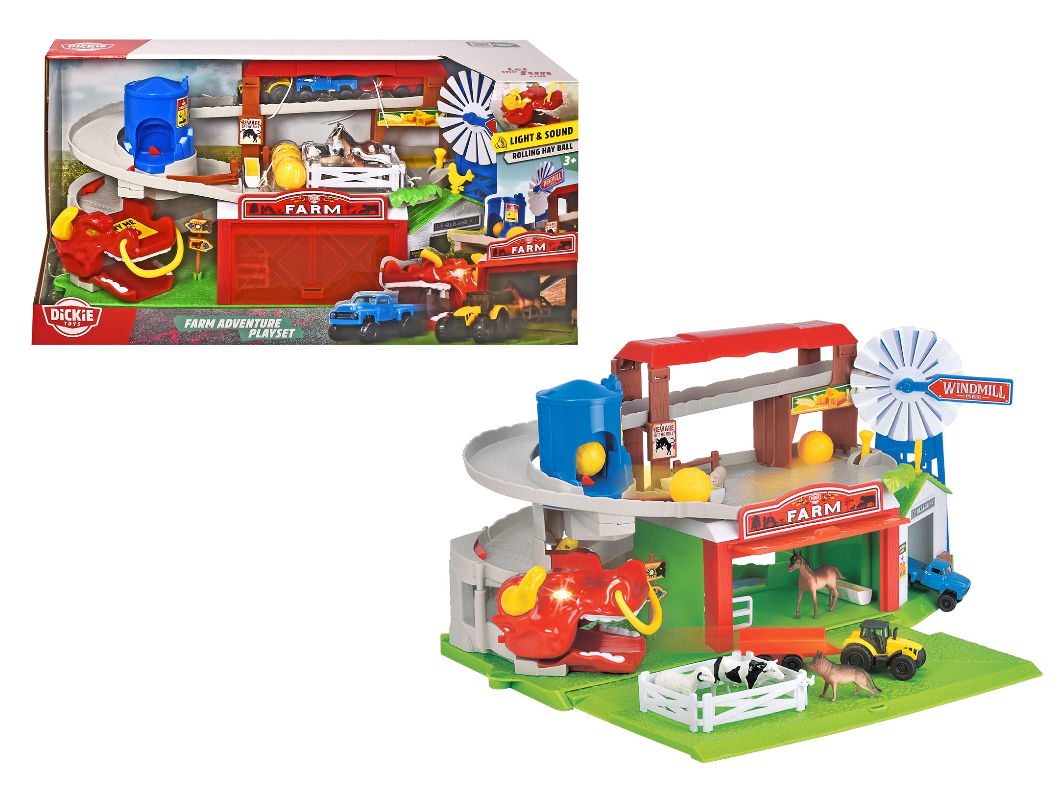 dickie-toys-bauernhof-spielset-und-parkhaus-203739003-mit-licht-sound image 7