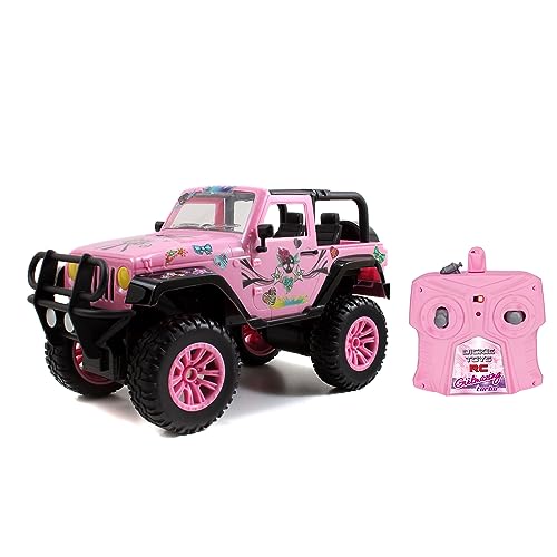 dickie-toys-rc-jeep-wrangler-pink-drivez-ferngesteuerter-gel-ndewagen-1-16-2-4-g image 6