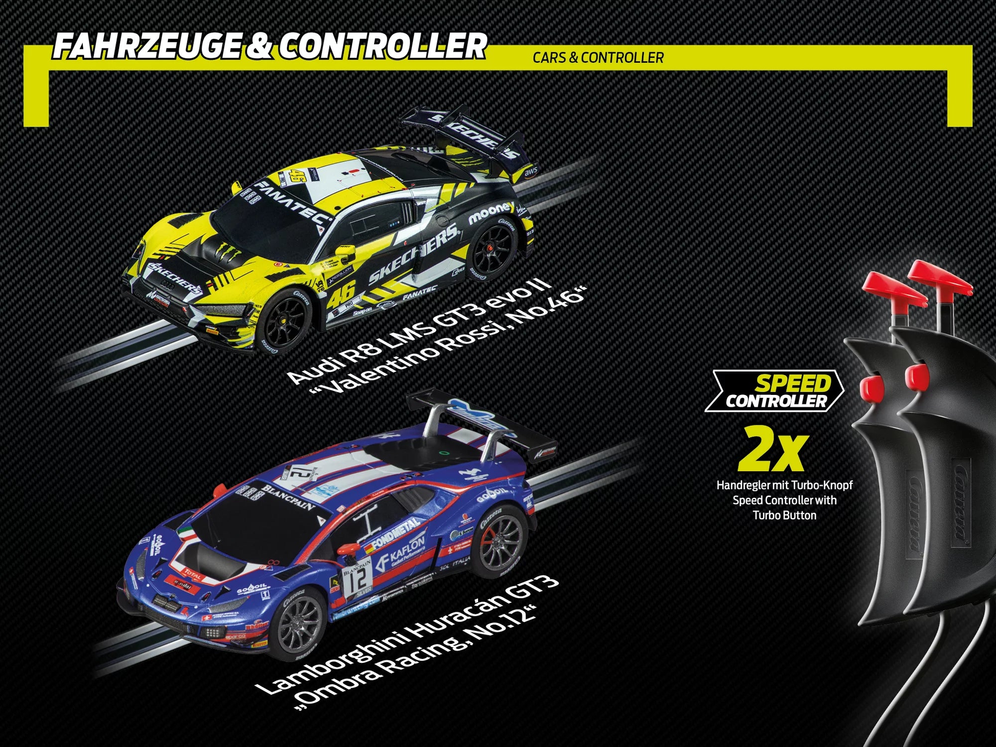 carrera-rc-carrera-go-gt-super-challenge-set-1-43-rossi-audi-vs-lamborghini image 6