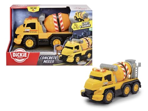 dickie-toys-betonmischer-16-cm-gelb-mit-licht-sound-drehbarer-trommel image 4