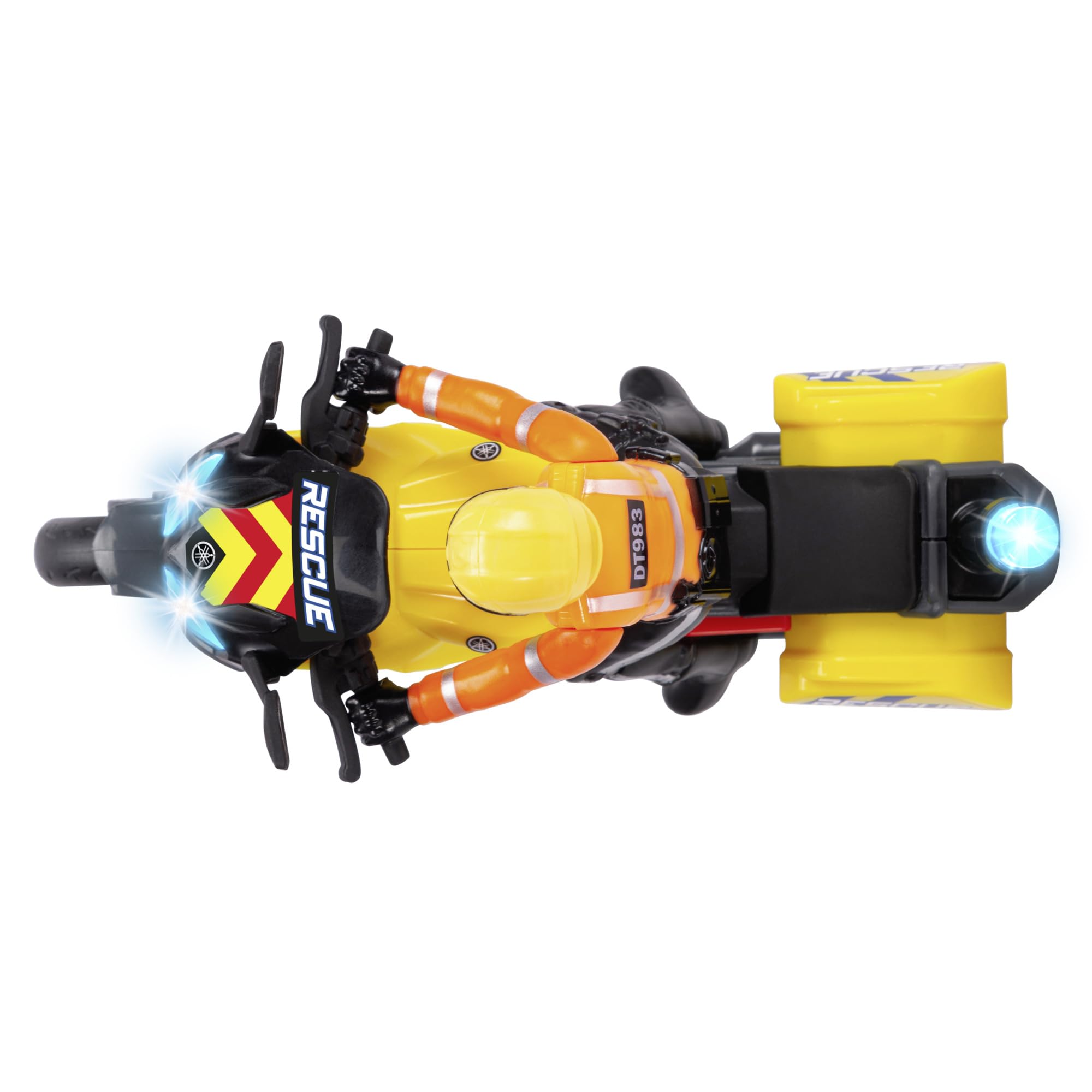 dickie-toys-rescue-bike-17-cm-yamaha-rettungs-motorrad-mit-licht-sound image 4
