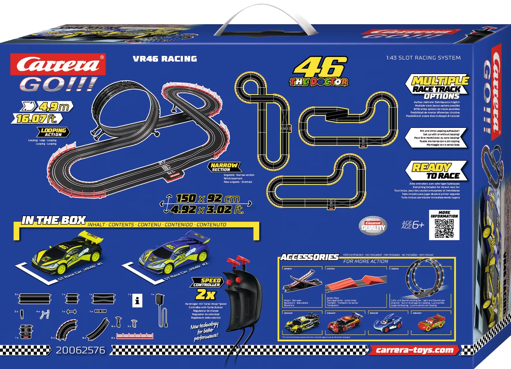 carrera-rc-go-vr46-ultimate-racing-slotcar-set image 2