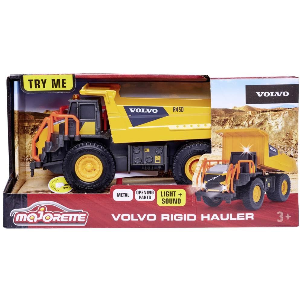 majorette-volvo-rigid-hauler-kipplaster-20-cm-mit-licht-sound image 3