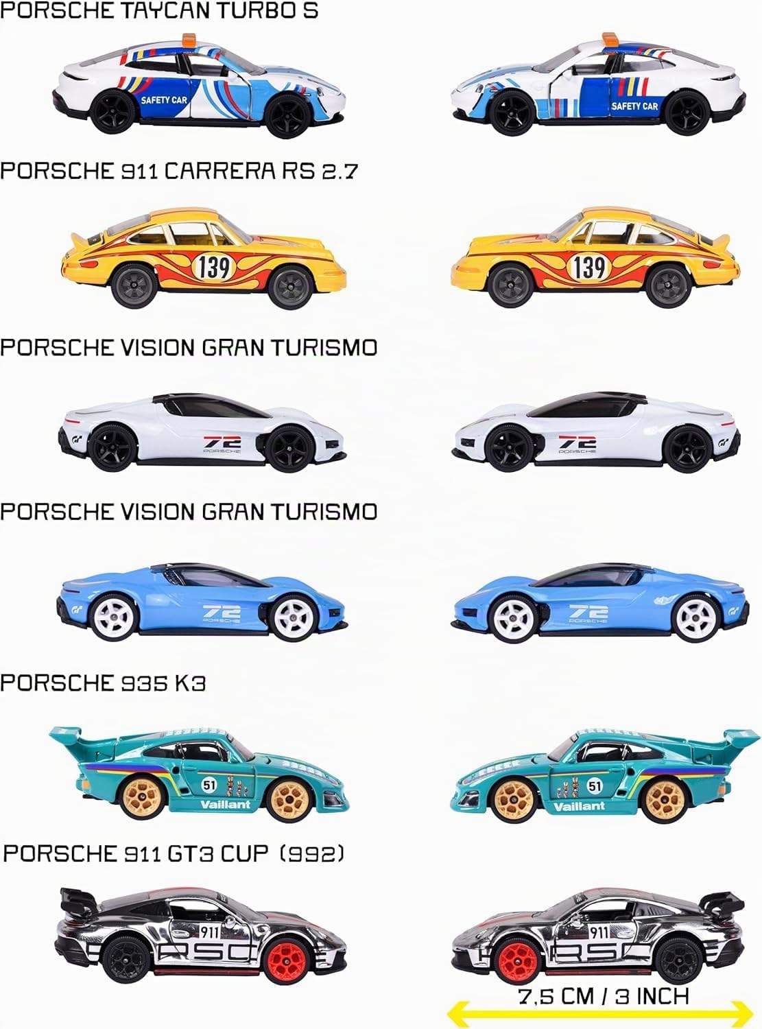 majorette-street-cars-5er-set-metallautos-7-5-cm image 3