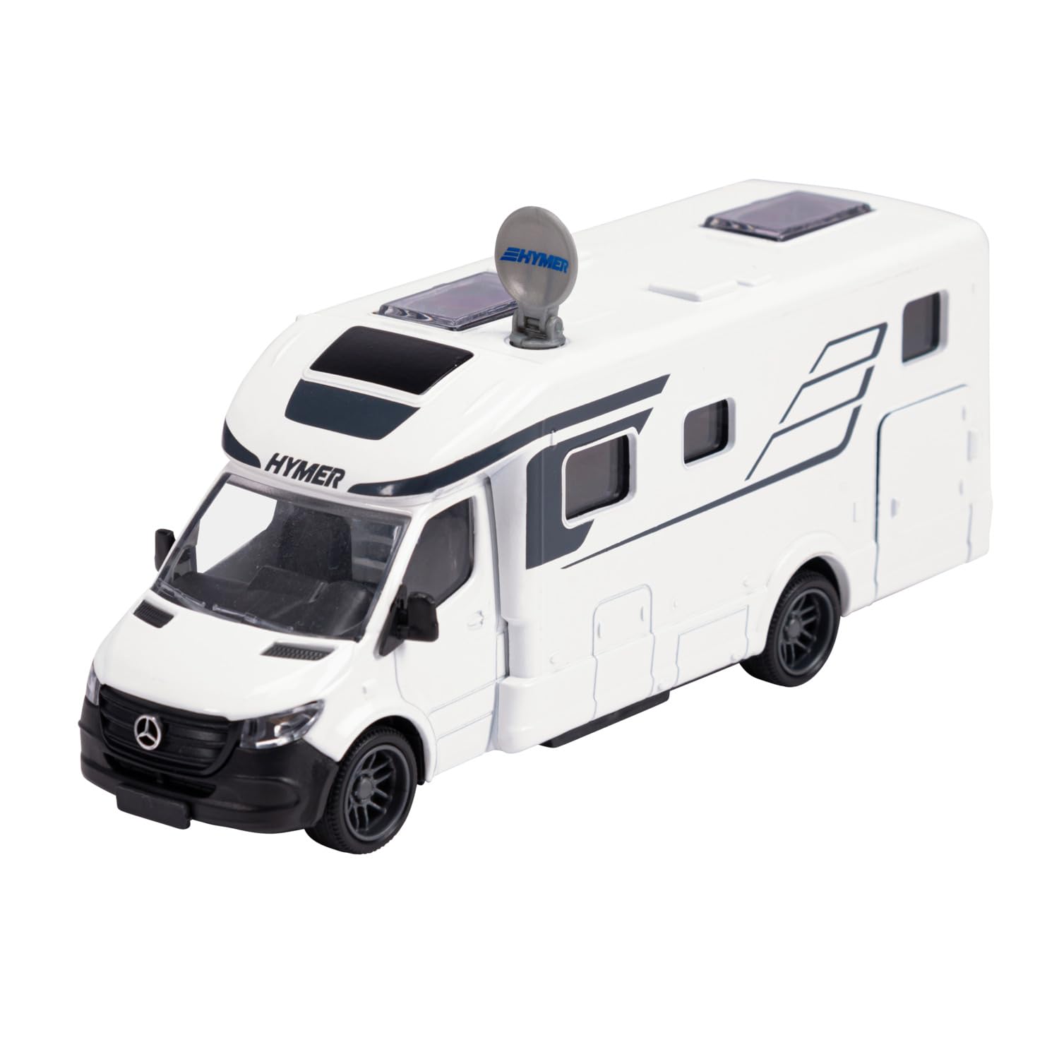 majorette-hymer-b-class-camper-19-cm-masterline-wohnmobil-mit-metall-karosserie- image 1