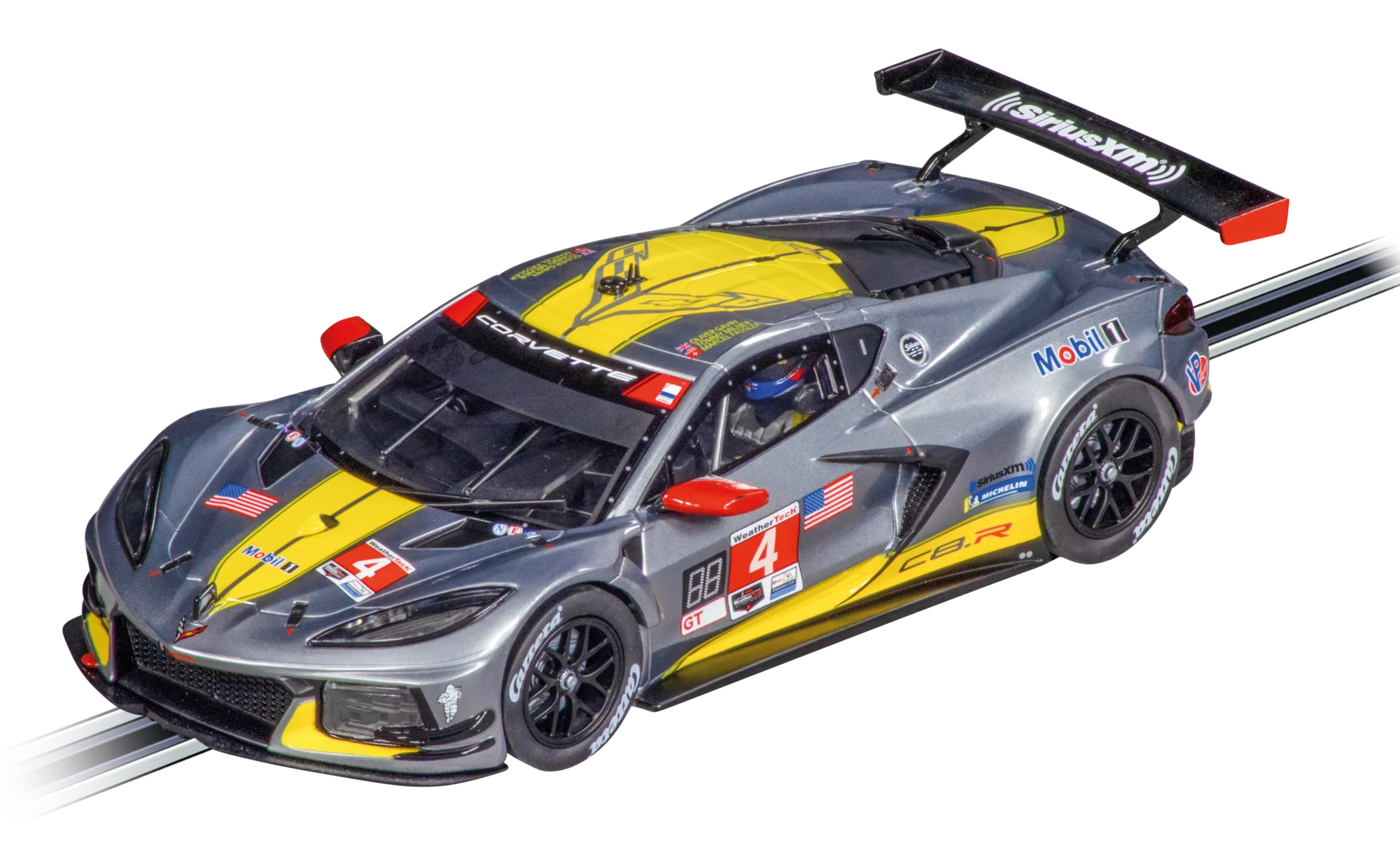 carrera-rc-chevrolet-corvette-c8-r-no-4-digital-124-slotcar-1-24 image 1