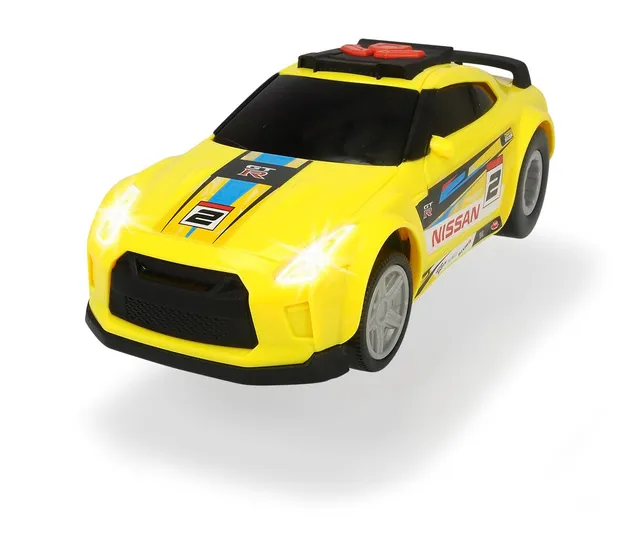 dickie-toys-nissan-gtr-wheelie-raiders-25cm-gelb-mit-licht-sound image 1