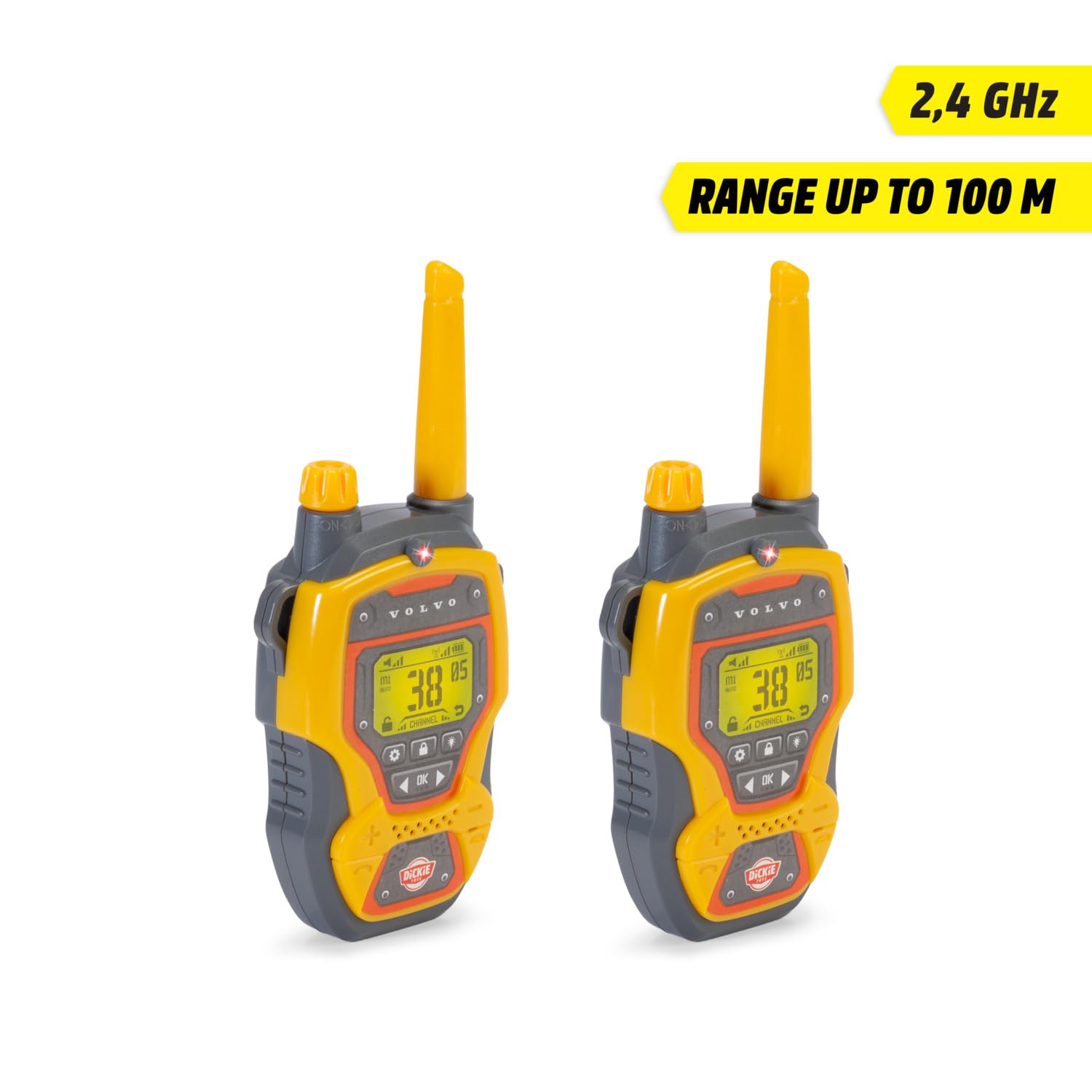 dickie-toys-volvo-walkie-talkie-constructor-2er-set-100-m image 6