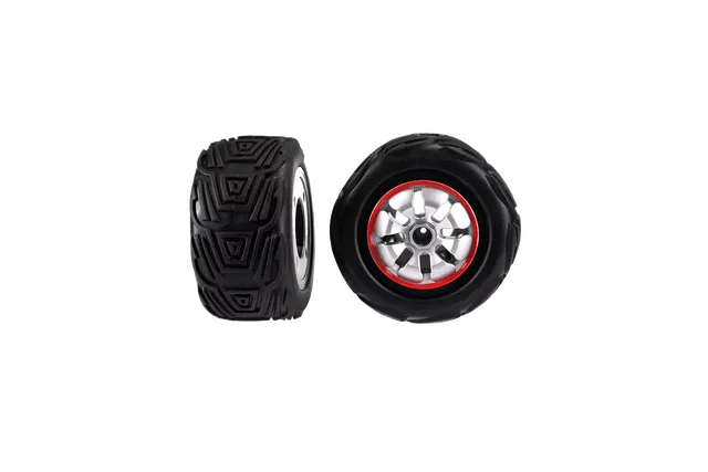 carrera-rc-turnator-rechte-reifen-mit-felgen-2er-set-162052 image 1