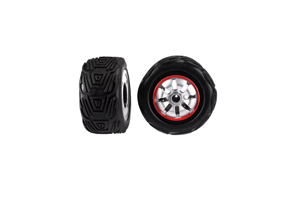 carrera-rc-turnator-rechte-reifen-mit-felgen-2er-set-162052 image 1