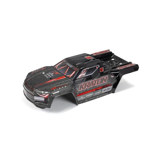 arrma-kraton-6s-exb-karosserie-schwarz-rot-lackiert image 2
