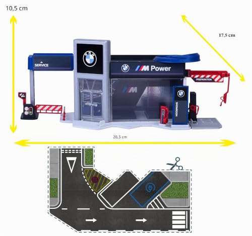 majorette-bmw-showroom-spielgarage-mit-bmw-m3-metallauto image 7