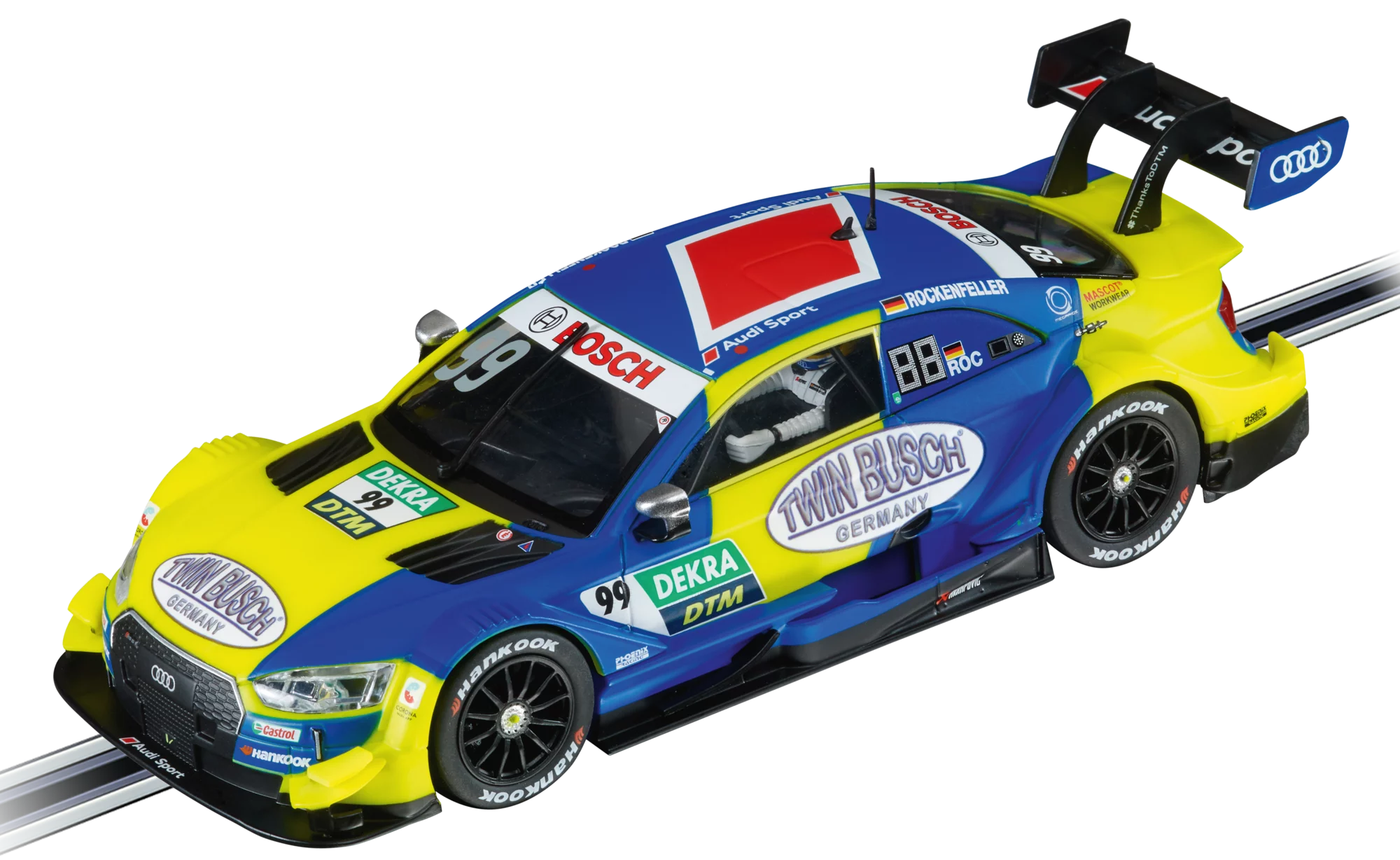 carrera-rc-audi-rs-5-dtm-rockenfeller-no-99-evolution-slotcar-1-32 image 1