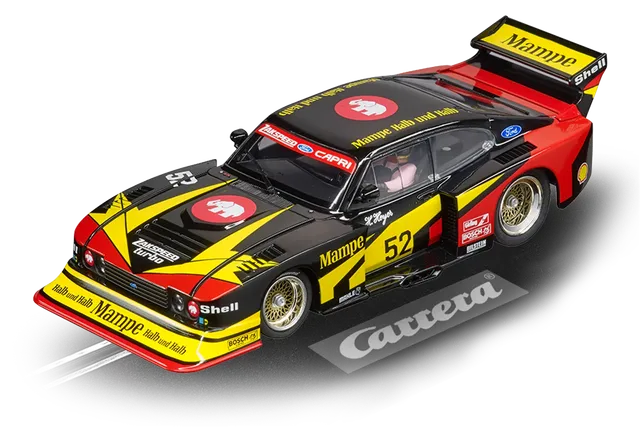 carrera-rc-ford-capri-zakspeed-turbo-mampe-no-52-slotcar-evolution-1-32 image 1