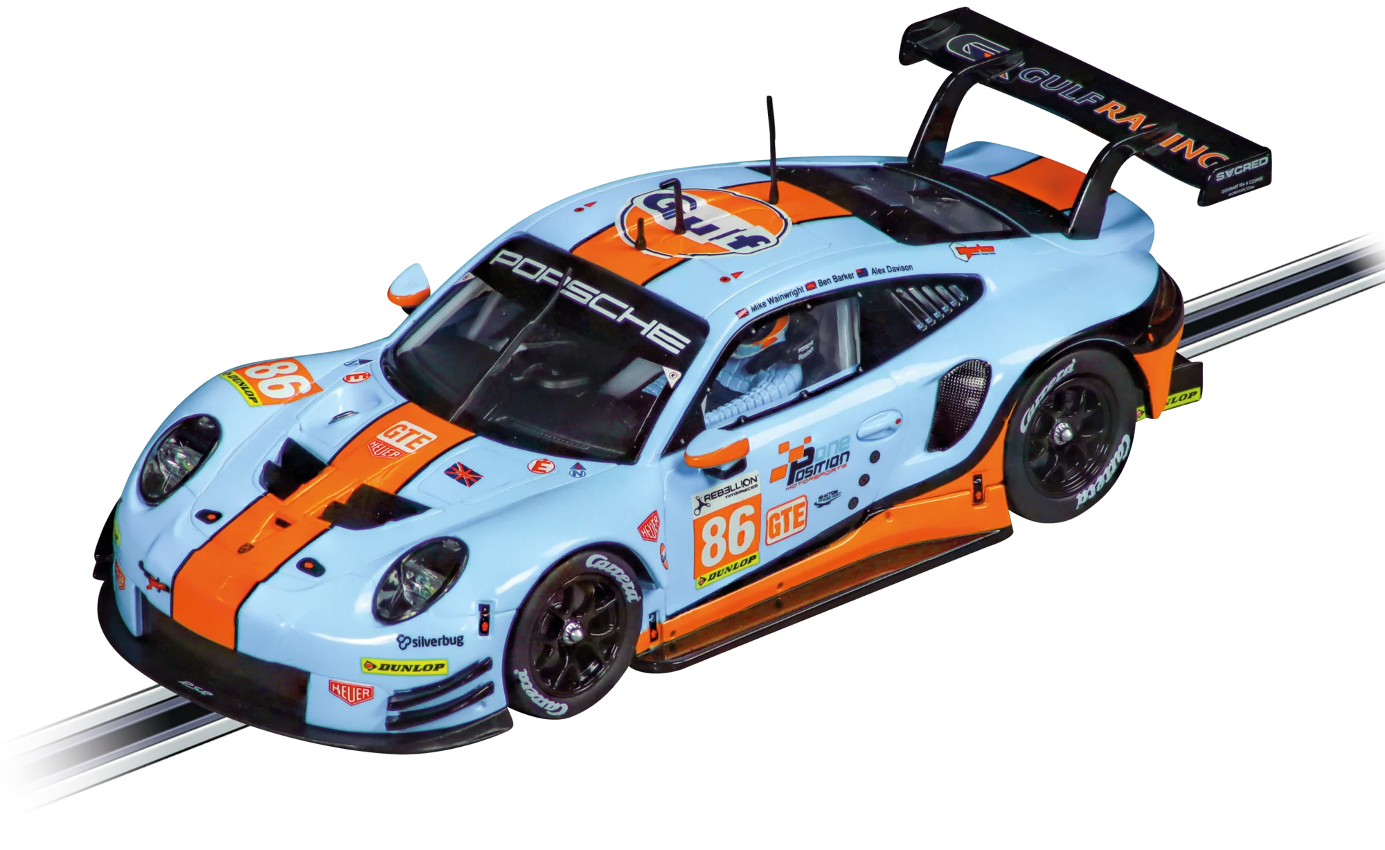 carrera-porsche-911-rsr-gulf-racing-no-86-silverstone-2019-evolution-1-32 image 1